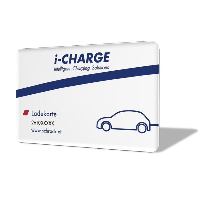 i-CHARGE RFID-Ladekarte für Ladestationen