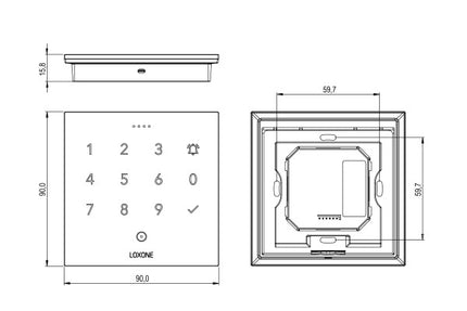 NFC Code Touch for Nano Weiß 100301