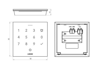 NFC Code Touch Tree Anthrazit 100480